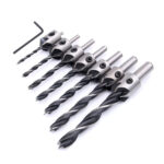 Brocas Avellanadoras de 3 - 10mm Ajustable (set 07 Brocas)