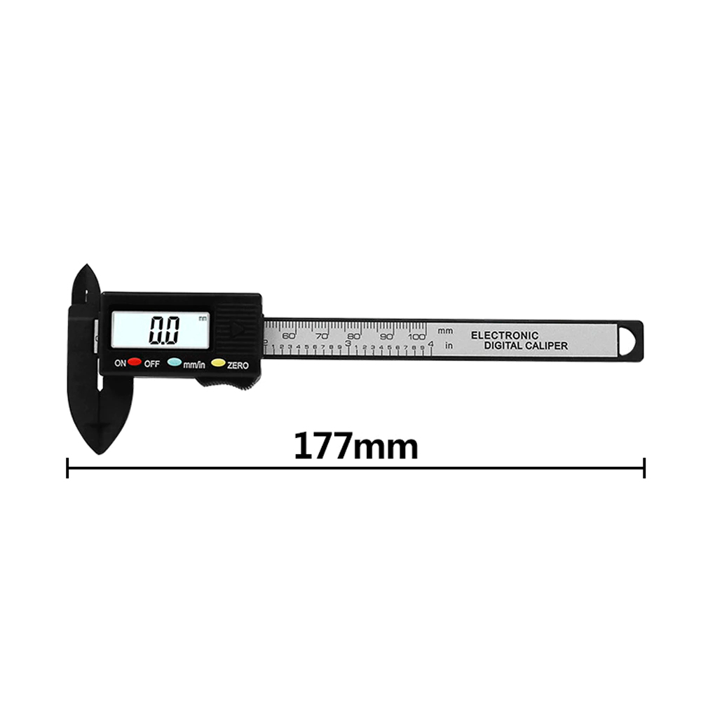 Calibrador Vernier Digital 10 cm fibra plástica Pie de Rey - Cronox Store