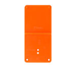 Plantilla para Bisagras Cangrejo 35mm-40mm ABS Naranja