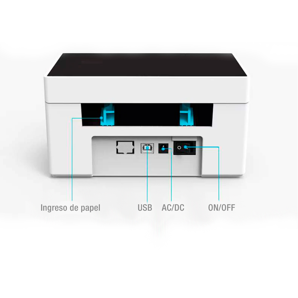 Impresora portátil bluetooth para IOS y Android 110mm 